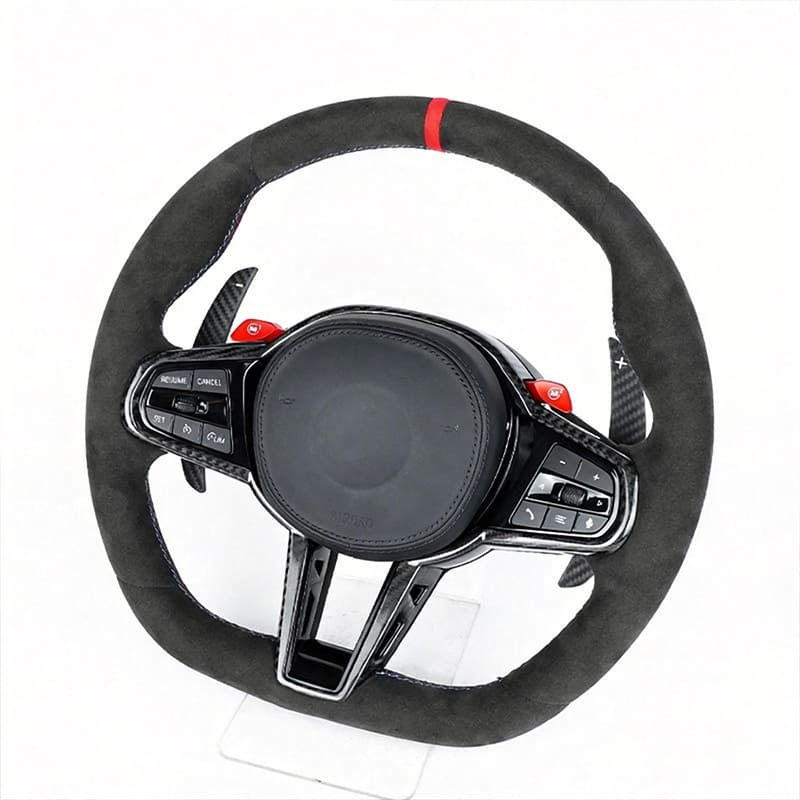 Carbon Fiber Steering Wheel for BMW G Series (2/3/4/5 Series G20 G22 G8X M3 M4 M5 X3 X5)