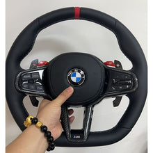 Load image into Gallery viewer, Carbon Fiber Steering Wheel for BMW G Series (2/3/4/5 Series G20 G22 G8X M3 M4 M5 X3 X5)