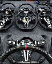 Load image into Gallery viewer, BMW F30 F32 F10 Carbon Fiber Steering Wheel with Airbag