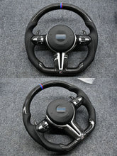 Load image into Gallery viewer, BMW F30 F32 F10 Carbon Fiber Steering Wheel with Airbag