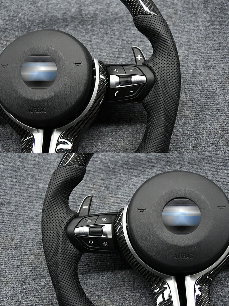 BMW F30 F32 F10 Carbon Fiber Steering Wheel with Airbag