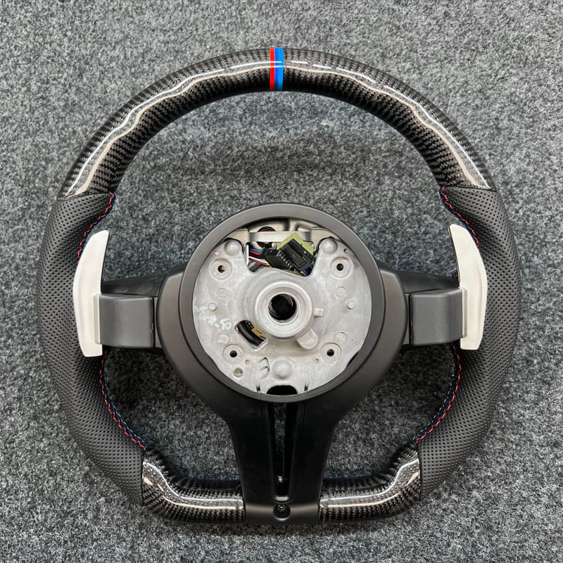 BMW F30 F32 F10 Carbon Fiber Steering Wheel with Airbag