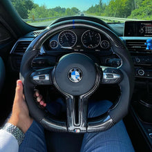 Load image into Gallery viewer, BMW F30 F32 F10 Carbon Fiber Steering Wheel with Airbag
