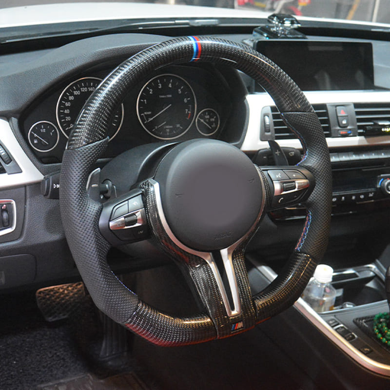 BMW F30 F32 F10 Carbon Fiber Steering Wheel with Airbag