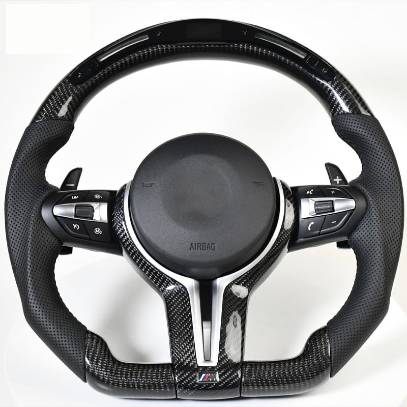 BMW F30 F32 F10 Carbon Fiber Steering Wheel with Airbag