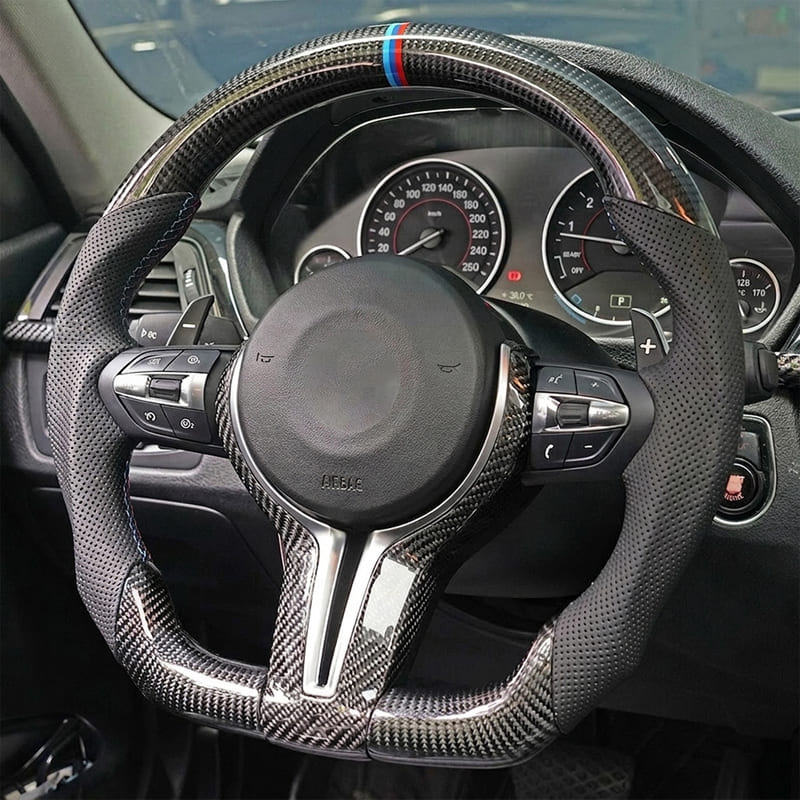 BMW F30 F32 F10 Carbon Fiber Steering Wheel with Airbag