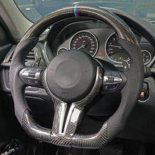Load image into Gallery viewer, BMW F30 F32 F10 Carbon Fiber Steering Wheel with Airbag