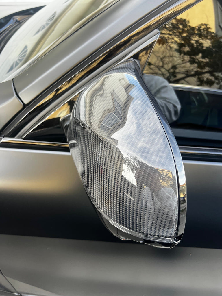 Carbon Fiber Mirror Caps for BMW X3 X4 X5 X6 X7 (G01 G02 G05 G06 G07)