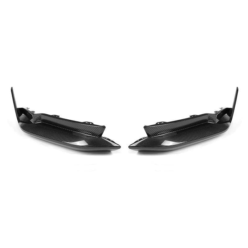 MP Style Dry Carbon Fiber Rear Bumper Extensions for BMW G80 G82 G83 M3 M4 2021+
