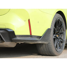 Load image into Gallery viewer, MP Style Dry Carbon Fiber Rear Bumper Extensions for BMW G80 G82 G83 M3 M4 2021+