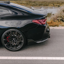 Load image into Gallery viewer, MP Style Dry Carbon Fiber Rear Bumper Extensions for BMW G80 G82 G83 M3 M4 2021+