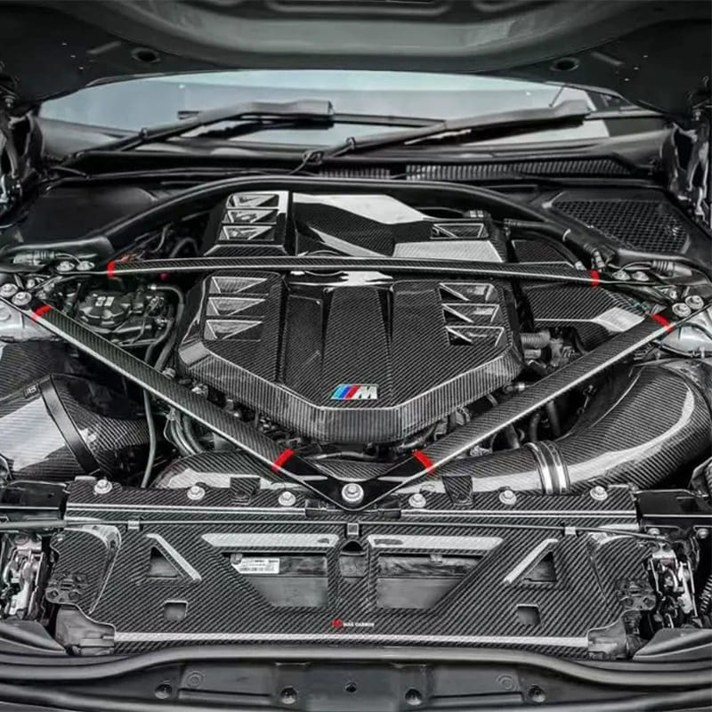 BMW G8x M3 M4 M2 Dry Carbon Fiber Engine Cover 2021+