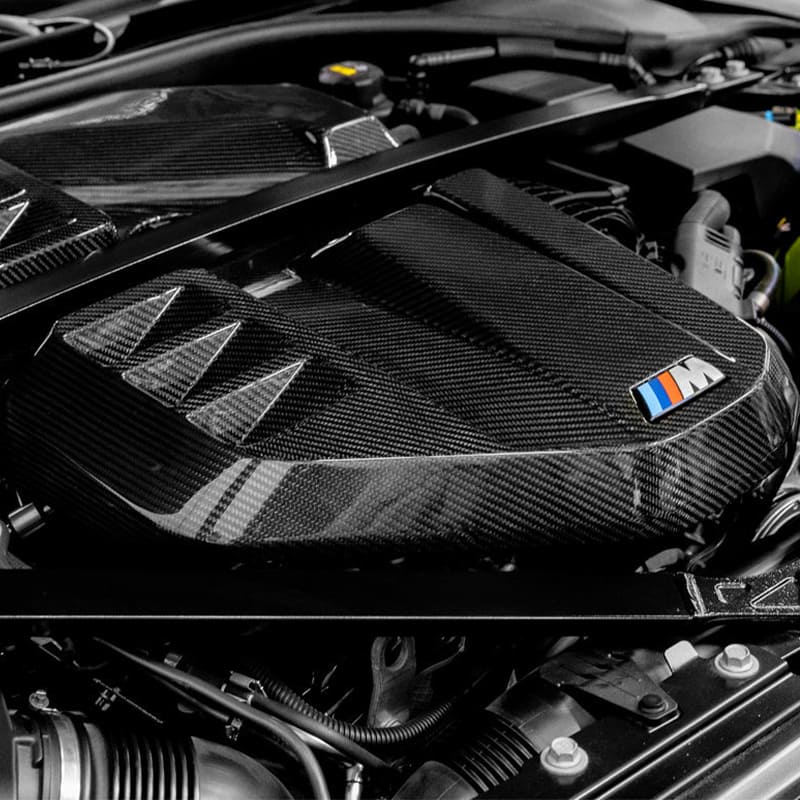BMW G8x M3 M4 M2 Dry Carbon Fiber Engine Cover 2021+