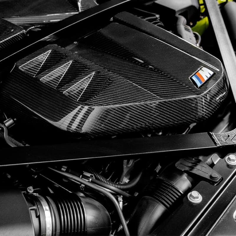 BMW G8x M3 M4 M2 Dry Carbon Fiber Engine Cover 2021+