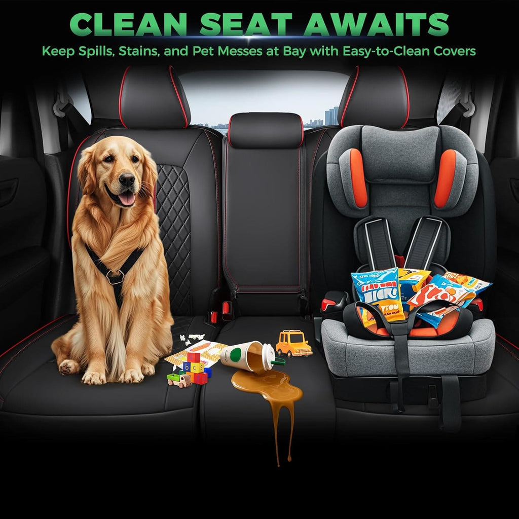 AmanCarport Custom Leather Car Seat Covers for Honda HR-V (2016-2026)