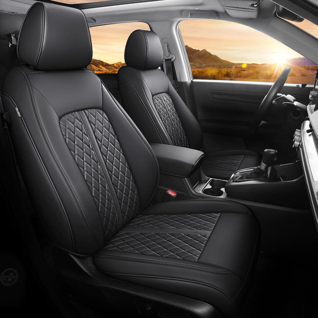 AmanCarport Custom Leather Car Seat Covers for Honda HR-V (2016-2026)