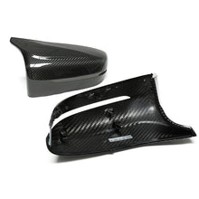 Load image into Gallery viewer, Dry Carbon Fiber Replacement Mirror Caps for BMW F90 F91 F92 M5 M8 2018–2023 OEM Fit