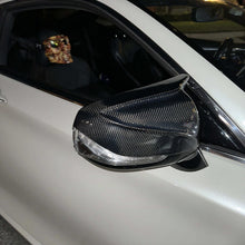Load image into Gallery viewer, Infiniti Q50 Q50s Q60 Q70 QX30 Dry Carbon Fiber Mirror Caps