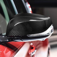 Load image into Gallery viewer, Infiniti Q50 Q50s Q60 Q70 QX30 Dry Carbon Fiber Mirror Caps