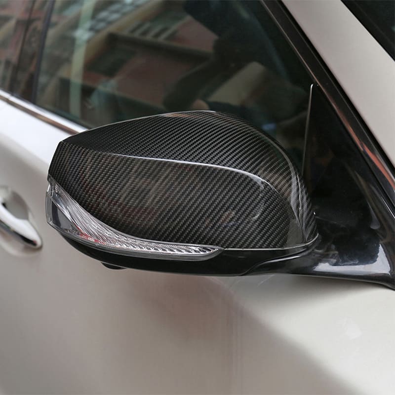 Infiniti Q50 Q50s Q60 Q70 QX30 Dry Carbon Fiber Mirror Caps