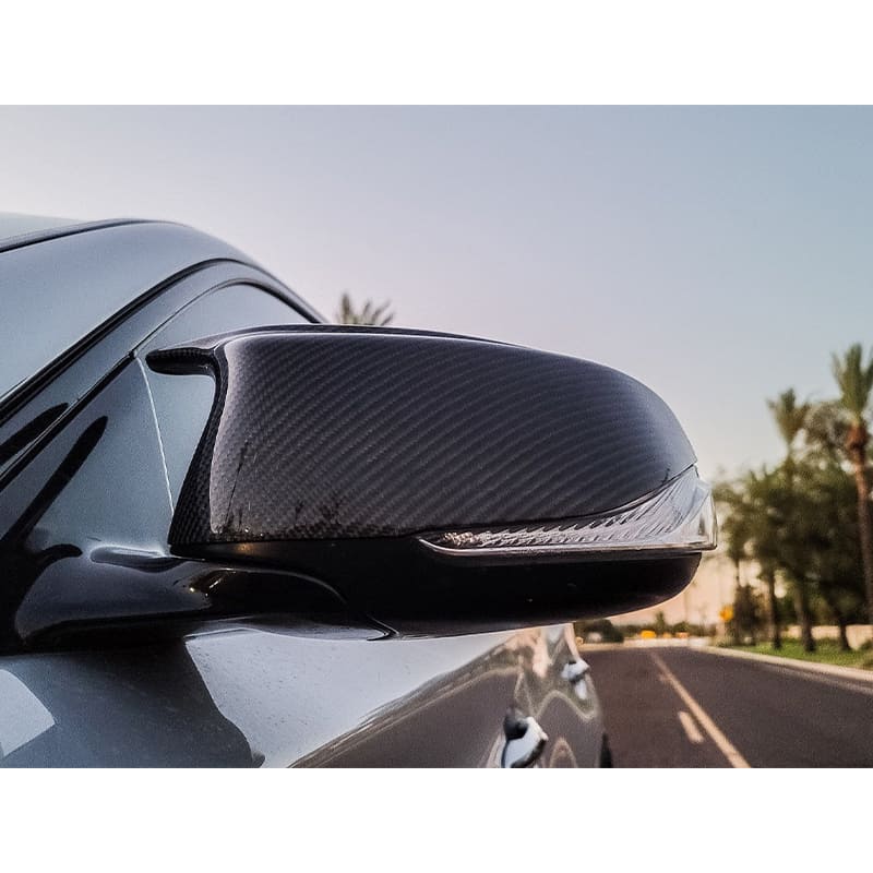Infiniti Q50 Q50s Q60 Q70 QX30 Dry Carbon Fiber Mirror Caps