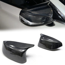 Load image into Gallery viewer, Infiniti Q50 Q50s Q60 Q70 QX30 Dry Carbon Fiber Mirror Caps
