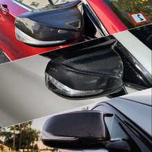 Load image into Gallery viewer, Infiniti Q50 Q50s Q60 Q70 QX30 Dry Carbon Fiber Mirror Caps