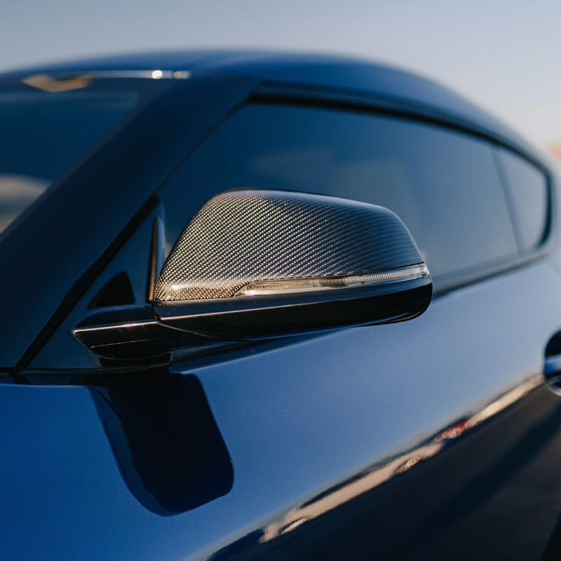 Dry Carbon Fiber Side Mirror Covers for Toyota GR Supra MK5 A90 2020–2026