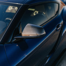 Load image into Gallery viewer, Dry Carbon Fiber Side Mirror Covers for Toyota GR Supra MK5 A90 2020–2026