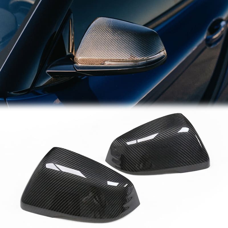 Dry Carbon Fiber Side Mirror Covers for Toyota GR Supra MK5 A90 2020–2026