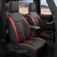 Load image into Gallery viewer, Jeep Wrangler JK JL Seat Covers 2007–2026 2 Door &amp; Unlimited Custom Fit Leather