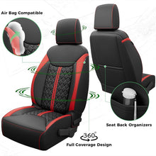 Load image into Gallery viewer, Jeep Wrangler JK JL Seat Covers 2007–2026 2 Door &amp; Unlimited Custom Fit Leather