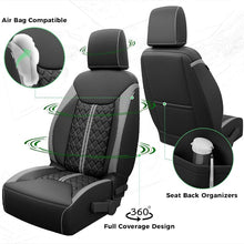 Load image into Gallery viewer, Jeep Wrangler JK JL Seat Covers 2007–2026 2 Door &amp; Unlimited Custom Fit Leather