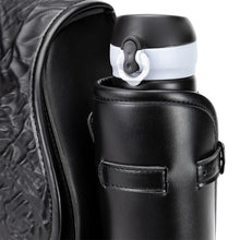 Load image into Gallery viewer, Punk Style 26L Leather Motorcycle Saddlebags with Cup Holder for Harley Softail Dyna Road King Cruiser