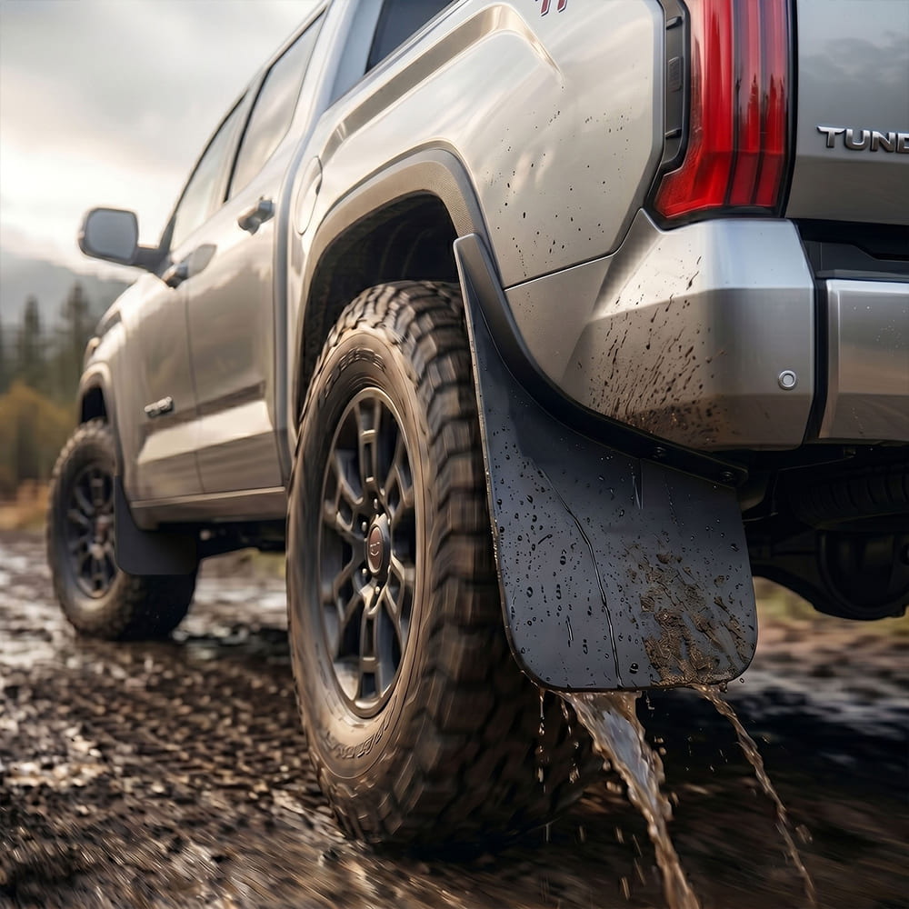 Toyota Tundra 2007–2026 Mud Flaps Splash Guards Front & Rear Set