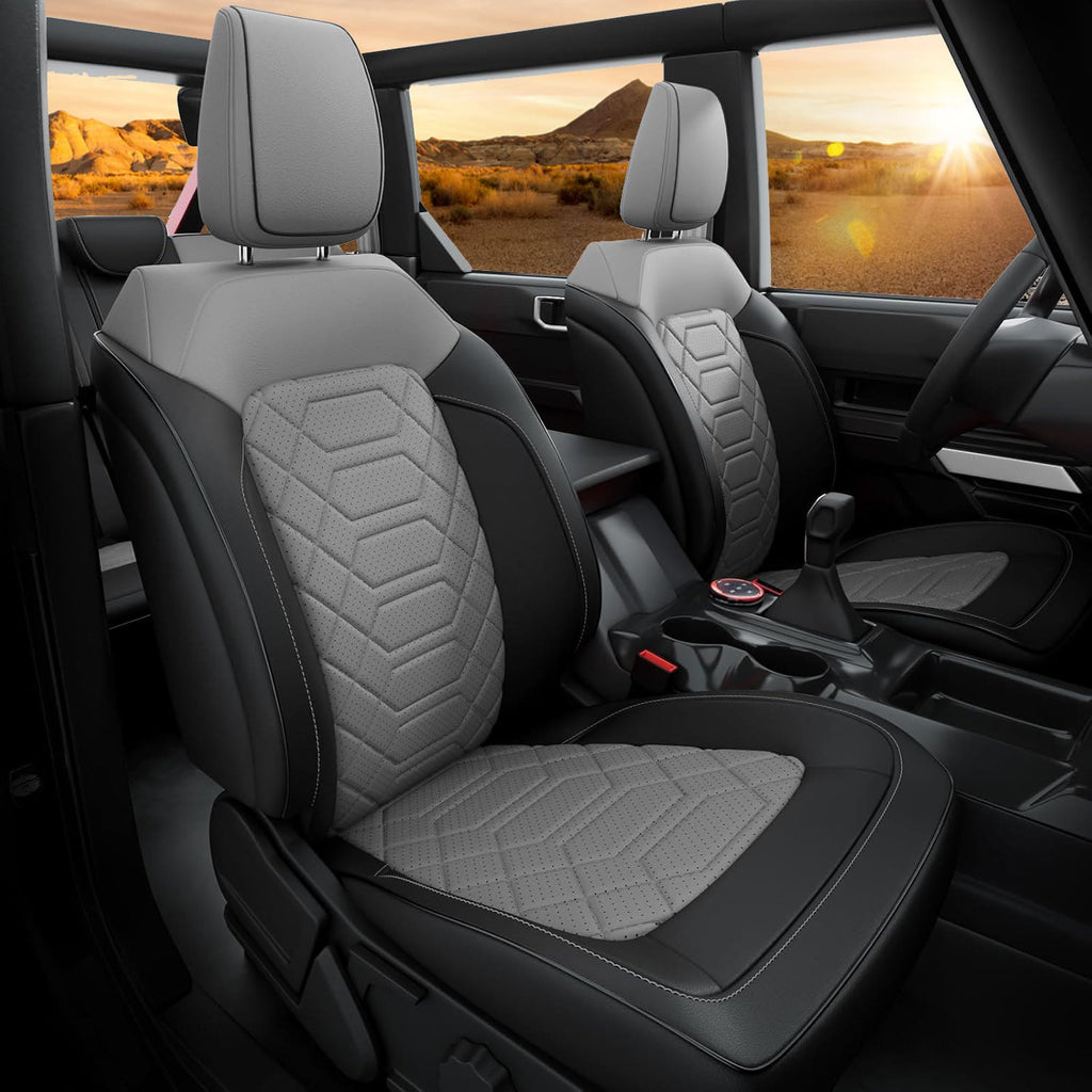 AmanCarport Custom Car Seat Covers for Ford Bronco 4 Door (2021-2025)