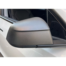 Load image into Gallery viewer, Tesla Model Y Juniper Dry Carbon Fiber Mirror Caps 2025+