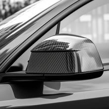 Load image into Gallery viewer, Tesla Model Y Juniper Dry Carbon Fiber Mirror Caps 2025+