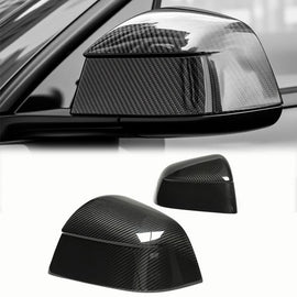 Tesla Model Y Juniper Dry Carbon Fiber Mirror Caps 2025+