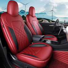 Load image into Gallery viewer, Custom Fit Tesla Model 3/Y Seat Covers - Full Coverage for Highland and Juniper (2016-2026)