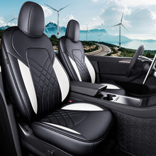 Load image into Gallery viewer, Custom Fit Tesla Model 3/Y Seat Covers - Full Coverage for Highland and Juniper (2016-2026)
