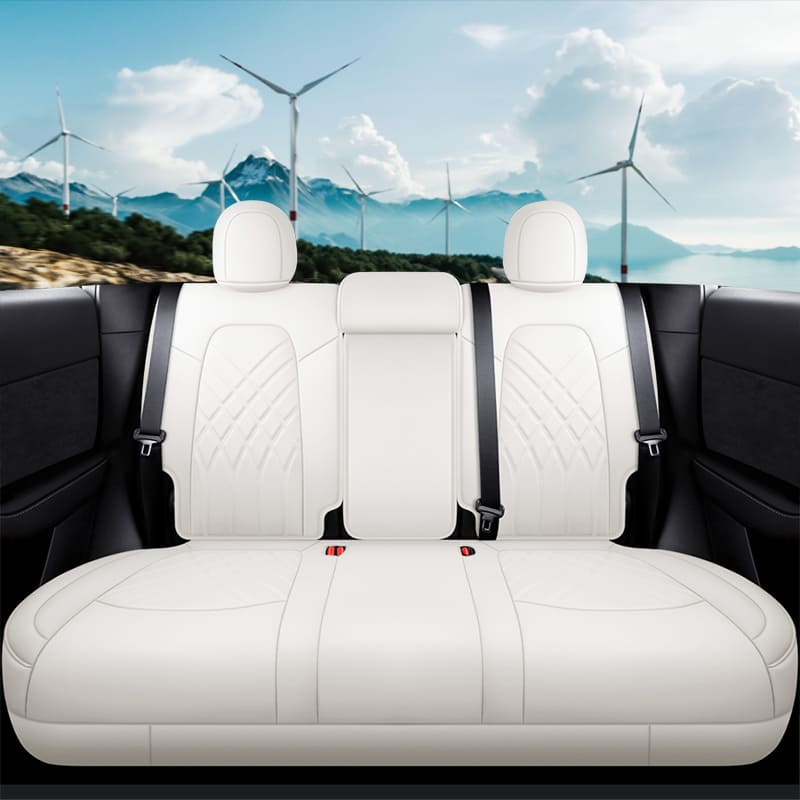 Custom Fit Tesla Model 3/Y Seat Covers - Full Coverage for Highland and Juniper (2016-2026)