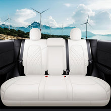 Load image into Gallery viewer, Custom Fit Tesla Model 3/Y Seat Covers - Full Coverage for Highland and Juniper (2016-2026)