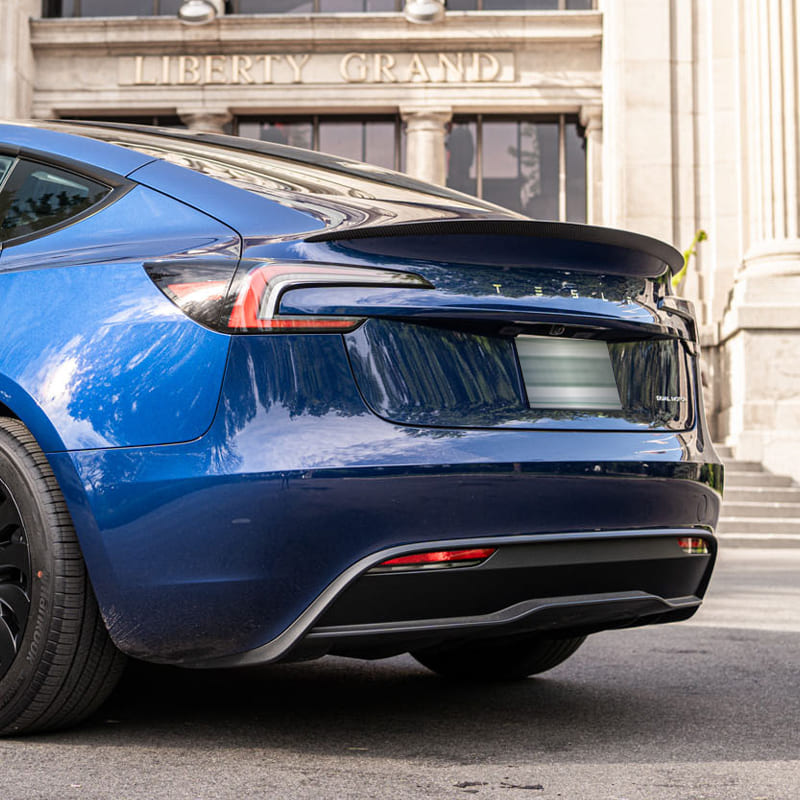 Dry Carbon Fiber Performance Style Trunk Spoiler for Tesla Model 3 Model Y