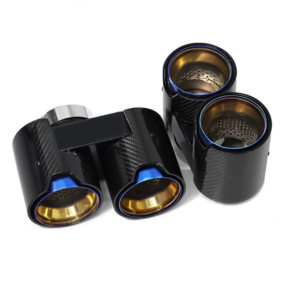 For BMW 3 Series G20 G21 320d 330i M Performance Carbon Fiber Exhaust tips