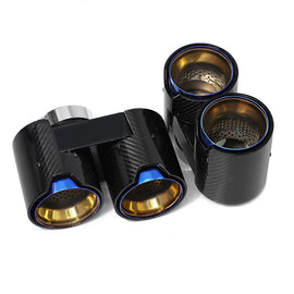 For BMW 3 Series G20 G21 320d 330i M Performance Carbon Fiber Exhaust tips