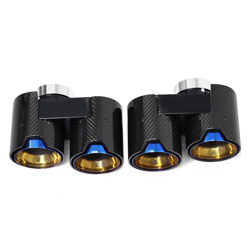 For BMW 3 Series G20 G21 320d 330i M Performance Carbon Fiber Exhaust tips