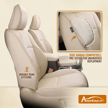 Load image into Gallery viewer, Amancarport Special Linen, Leather Car Seat Covers Full Set for Toyota 4Runner(2011-2024)