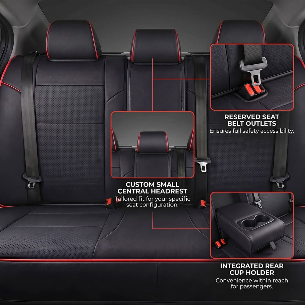 Nissan Altima 2013-2025 Custom Leather Car Seat Covers
