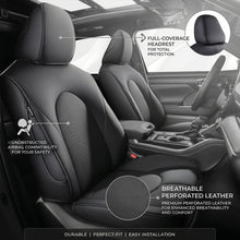 Load image into Gallery viewer, Toyota Highlander 2014-2026 Custom Fit Leather Seat Covers